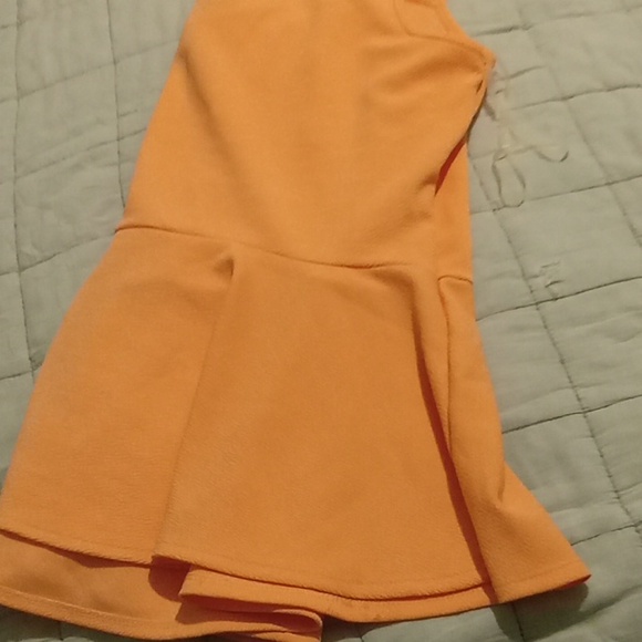 Ashley Stewart Orange Sleeveless Cutout Tank Top - Picture 4 of 4